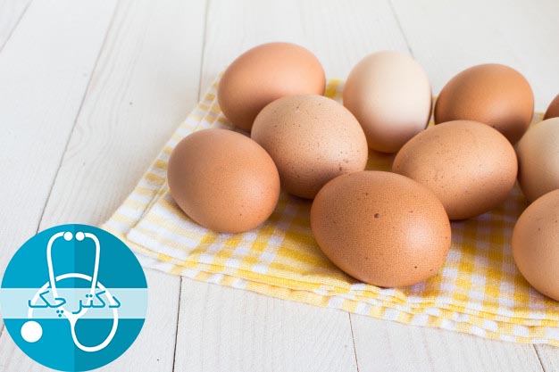  تخم مرغ برای درمان عدم تحمل لاکتوز