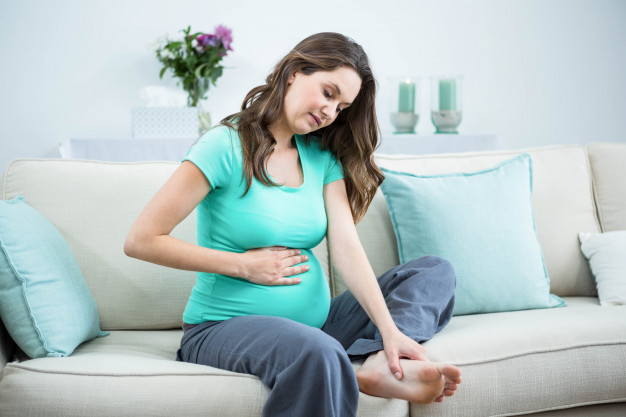 درمان گرفتگی ساق پا در دوران بارداری