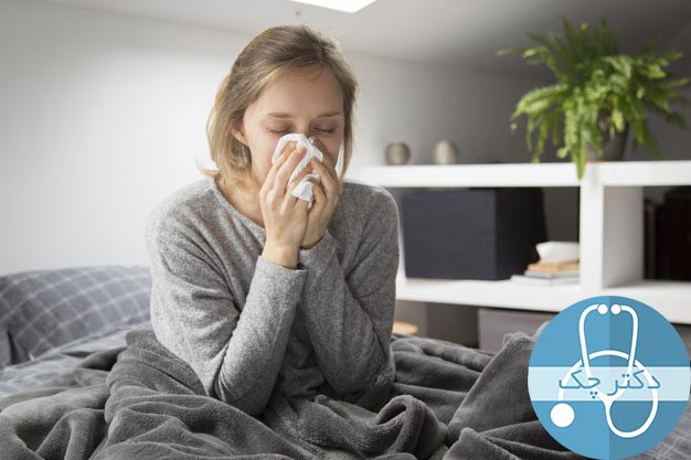 نقش سرماخوردگی و آنفولانزا در سوزش گلو