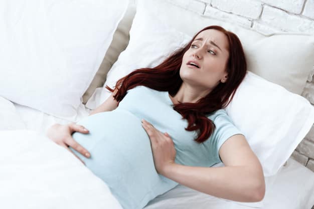 دلایل درد شکم در بارداری