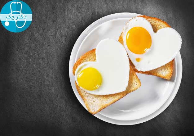 خوردن تخم مرغ مواد مورد نیاز بدن را تامین میکند