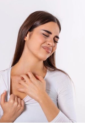 راه رفتن مورچه در بدن
